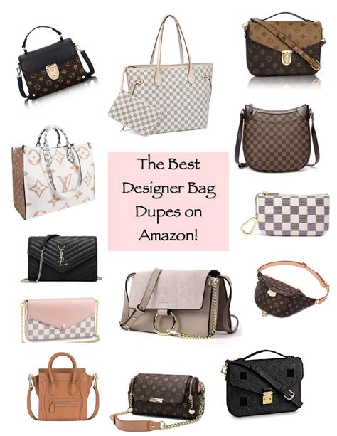 bag dupes on amazon|best designer dupes on amazon.